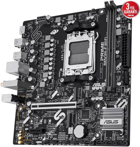 Asus Placa Base PRIME B850M-F WiFi, AMD AM5, B850, 2x DDR5, 128GB, Wi-Fi 6, Micro ATX, 90MB1N80-M0EAY0 Asus Placa Base PRIME B850M-F WiFi, AMD AM5, B850, 2x DDR5, 128GB, Wi-Fi 6, Micro ATX, 90MB1N80-M0EAY0