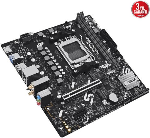 Asus Placa Base PRIME B850M-F WiFi, AMD AM5, B850, 2x DDR5, 128GB, Wi-Fi 6, Micro ATX, 90MB1N80-M0EAY0 Asus Placa Base PRIME B850M-F WiFi, AMD AM5, B850, 2x DDR5, 128GB, Wi-Fi 6, Micro ATX, 90MB1N80-M0EAY0