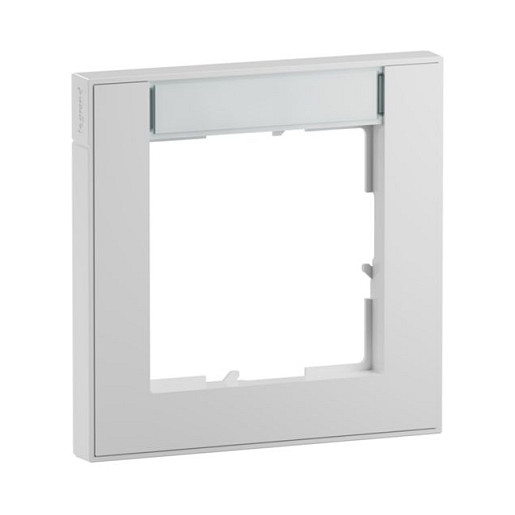 Legrand 765891 SEANO+ Placa ciega con campo de inscripción, Blanco Legrand 765891 SEANO+ Placa ciega con campo de inscripción, Blanco