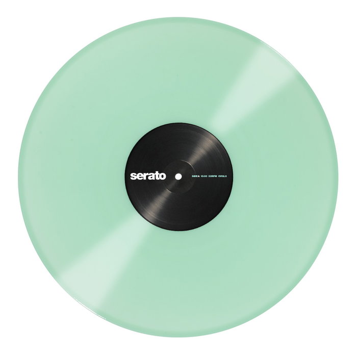 Serato Standard Colors 12" Glow In The Dark Vinilo de Control (Par) Serato Standard Colors 12" Glow In The Dark Vinilo de Control (Par)