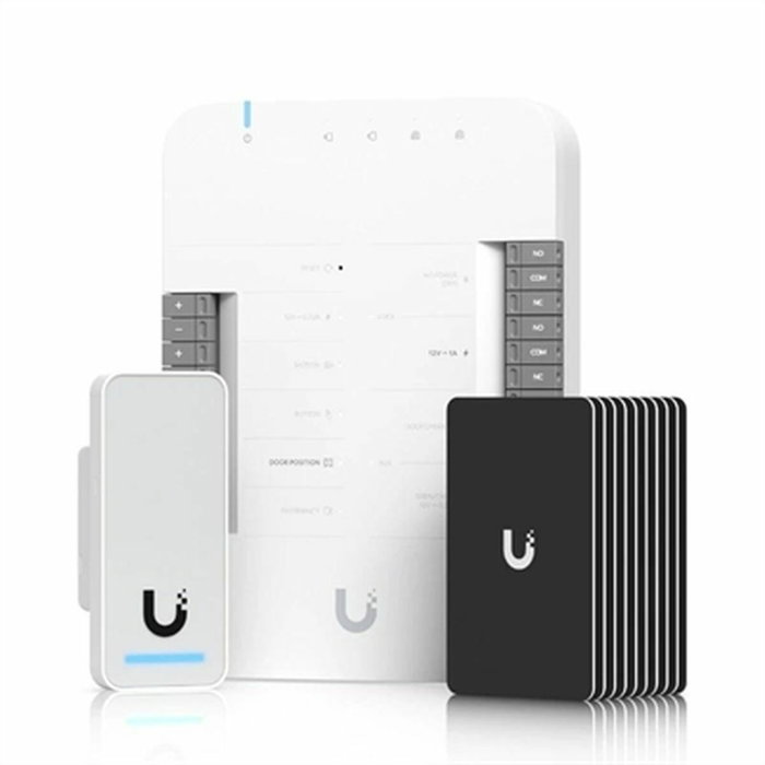 Ubiquiti G2 Starter Kit con Access Door Hub, Access Reader G2 y 10 tarjetas de acceso