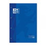 Oxford Recambio de Cuaderno Tapa Blanda A4+ 80 Hojas Cuadriculada Azul Oscuro