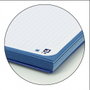 Oxford Recambio de Cuaderno Tapa Blanda A4+ 80 Hojas Cuadriculada Azul Oscuro