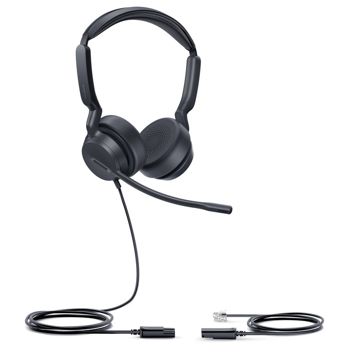 Yealink YHS36 E2 Dual Headset Auriculares Alámbrico Negro Yealink YHS36 E2 Dual Headset Auriculares Alámbrico Negro