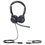 Yealink YHS36 E2 Dual Headset Auriculares Alámbrico Negro