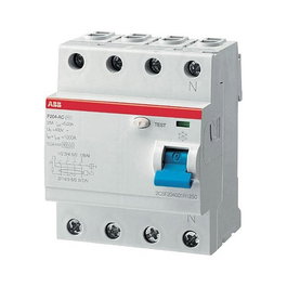 ABB Compact-Fi F204A-40/0,03 Interruptor Diferencial 4 Polos 40A