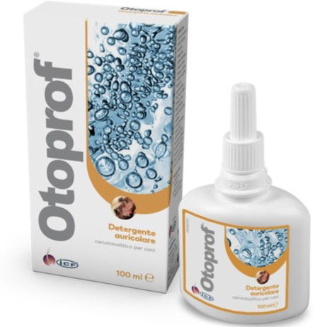 Fatro Otoprof 100 mL Detergente Auricular y Cerumenolítico para Perros