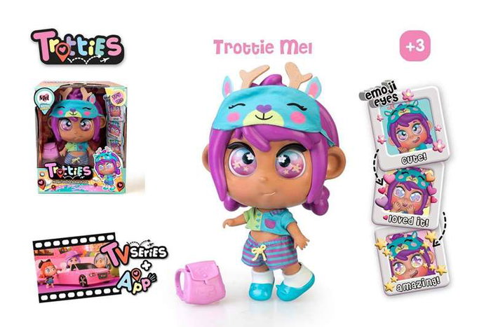 Muñeca trottie mel 25 cm