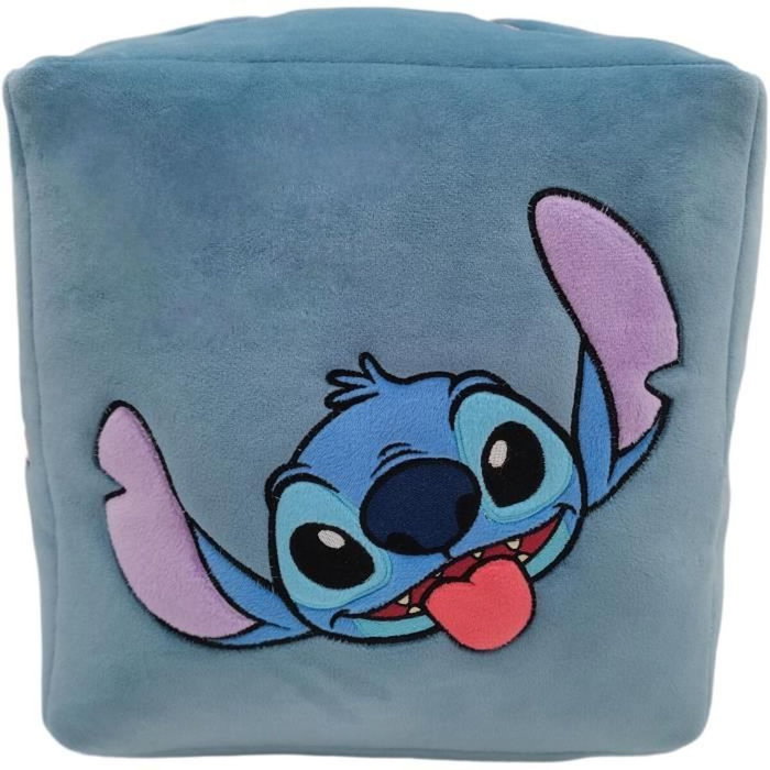 Stitch Cojín Cubo Lilo & Stitch Microfibra 25 x 25 x 25 cm