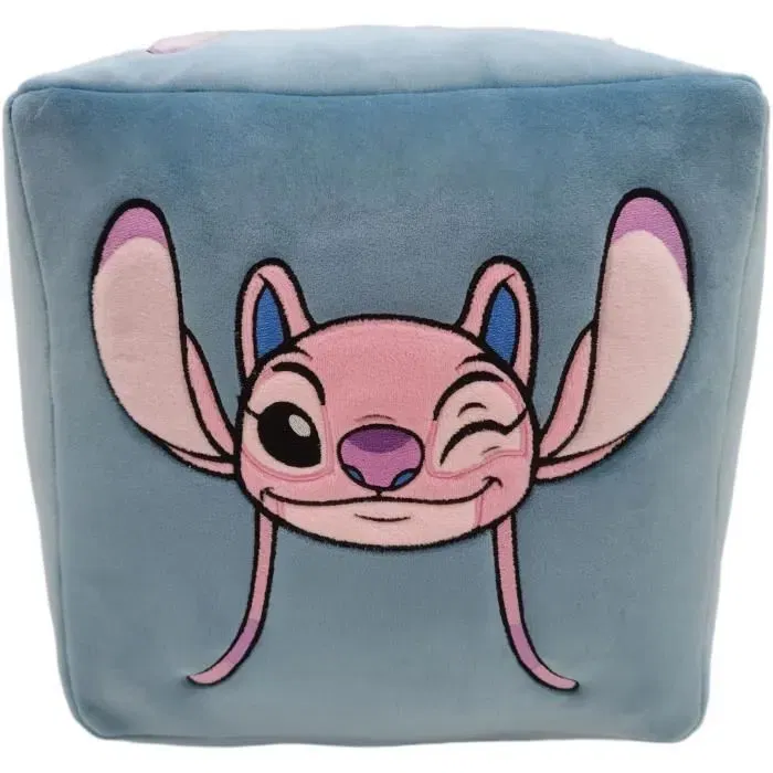 Stitch Cojín Cubo Lilo & Stitch Microfibra STI3700891702010 25 x 25 x 25 cm
