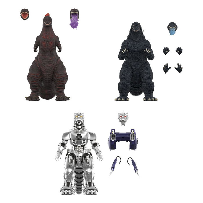 Super7 Godzilla Millenium Toho Ultimates Wave 06 - 20 cm