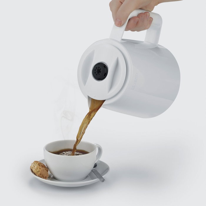 Severin KA 9309 Cafetera de filtro blanca con 2 termos Severin KA 9309 Cafetera de filtro blanca con 2 termos