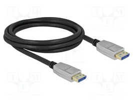 DeLOCK Cable DisplayPort 2.0 10K 60 Hz 54 Gbps 2 m Negro