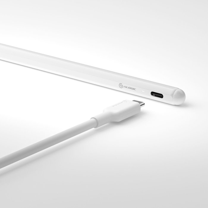 Alogic iPad Stylus Pen Magnetic Wireless Charging White Alogic iPad Stylus Pen Magnetic Wireless Charging White