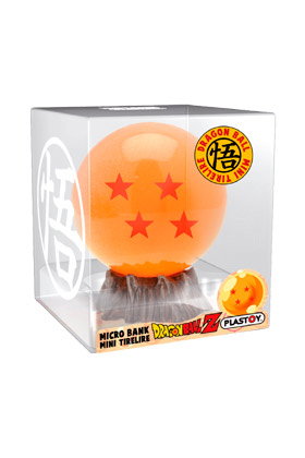 Bola de Dragon 4 Estrellas Mini Hucha 10 cm Pvc Dragon Ball
