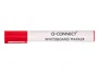 Q-connect Rotulador Pizarra Blanca Punta Redonda Color Rojo Trazo 3 mm