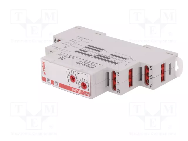 RELPOL RPC-2E-UNI Relé de tiempo analógico DPDT 1s-10días