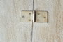 Giner Y Colomer Baúl Madera de Mango Blanco Envejecido 60x150x50 cm