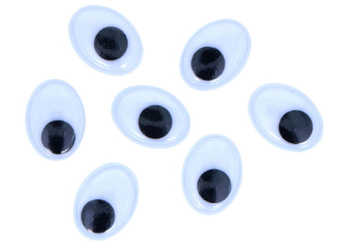 Innspiro Ojos Móviles Negros Autoadhesivos Ovalados 12x16mm (50 unidades) Innspiro Ojos Móviles Negros Autoadhesivos Ovalados 12x16mm (50 unidades)