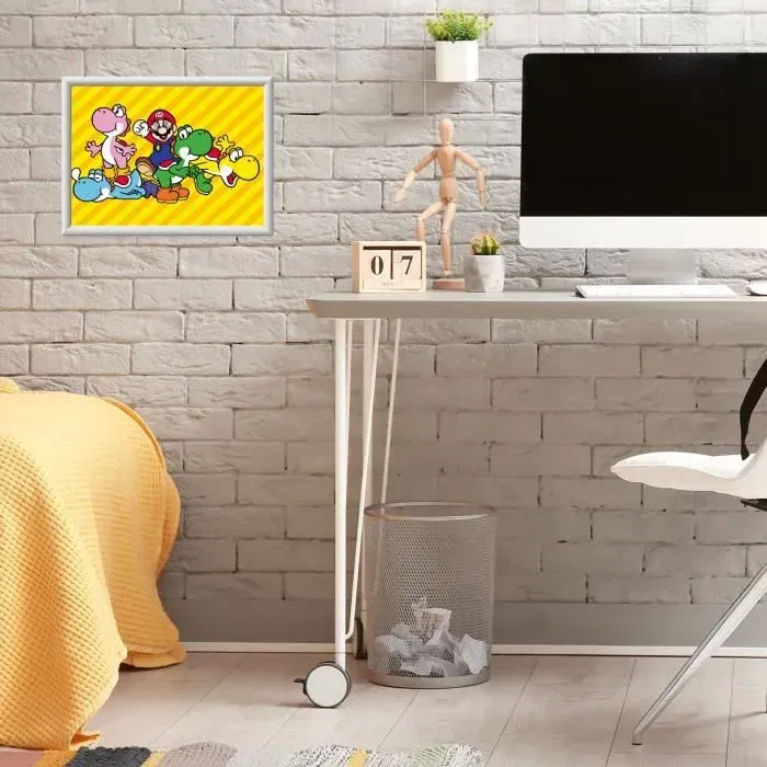 Ravensburger Kit Pintura por Números Super Mario 25529 (18 x 24 cm) CreArt Kids