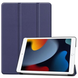CoreParts Funda Rígida Tri-fold para iPad 7/8/9 10.2 Pulgadas - Azul Oscuro