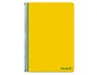 Liderpapel Cuaderno espiral folio tapa blanda 80 hojas 60gr horizontal margen color amarillo