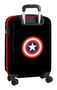 Maleta de Cabina Capitán América Negro 20'' 34,5 x 55 x 20 cm
