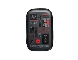 Wondee Hard Case Star Wars Dark Side Funda Rígida Protectora para HDD 2.5", Power Banks, Cámaras y Accesorios - Licencia Oficial Disney