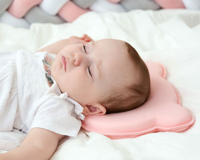 KioKids Almohada Ergonómica Para Bebés Evita Plagiocefalia Rosa Algodón 100% +0 Meses KioKids Almohada Ergonómica Para Bebés Evita Plagiocefalia Rosa Algodón 100% +0 Meses