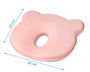 KioKids Almohada Ergonómica Para Bebés Evita Plagiocefalia Rosa Algodón 100% +0 Meses