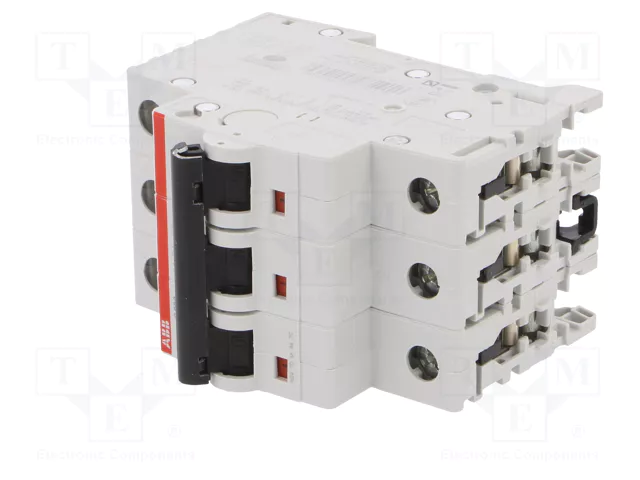 ABB S200 Interruptor magnetotérmico 3 polos 50A 6kA ABB S200 Interruptor magnetotérmico 3 polos 50A 6kA