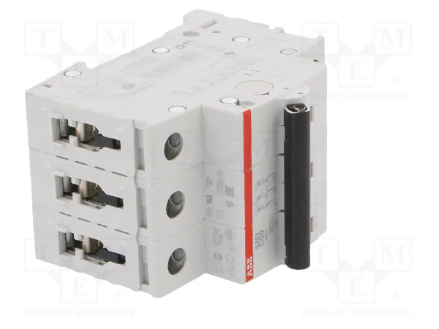 ABB S200 Interruptor magnetotérmico 3 polos 50A 6kA ABB S200 Interruptor magnetotérmico 3 polos 50A 6kA