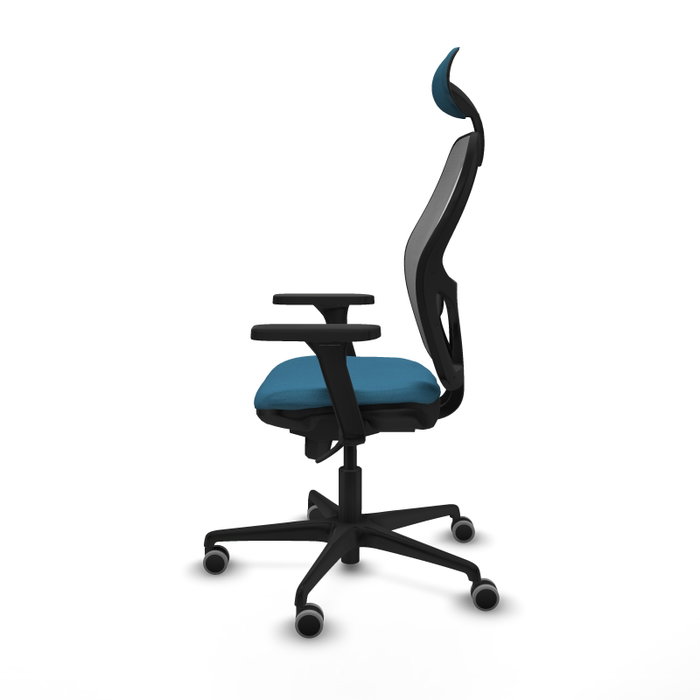 PIQUERAS Y CRESPO Silla de Oficina Jorquera con Mecanismo Sincro, Brazos 3D y Cabecero Fijo PIQUERAS Y CRESPO Silla de Oficina Jorquera con Mecanismo Sincro, Brazos 3D y Cabecero Fijo