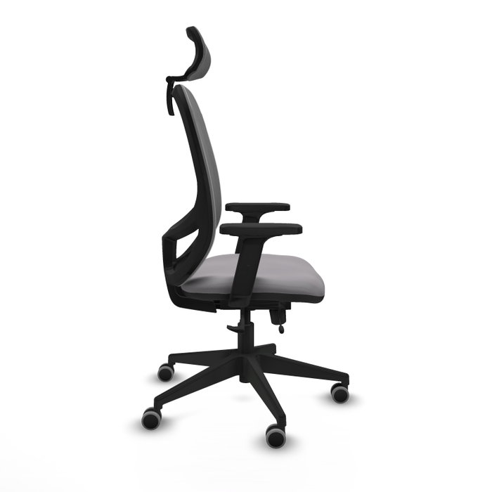 PIQUERAS Y CRESPO Silla de oficina Cilanco Gris con mecanismo Sincro/Traslack