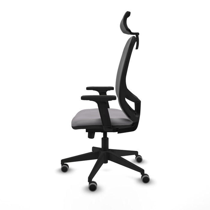 PIQUERAS Y CRESPO Silla de oficina Cilanco Gris con mecanismo Sincro/Traslack