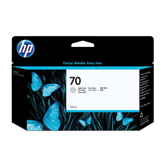 HP Cartucho de tinta DesignJet 70 Gris Claro 130 ml C9451A