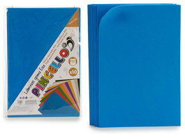 Pincello Juego 10 Laminas Goma Eva Azul 20 x 30 cm (Set de 24)