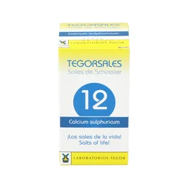 TEGOR Calcium-Sulf.D6 Nº12 350 Comprimidos 20G Suplemento Alimenticio