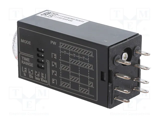 OMRON H3YN-2B-200-230AC Relé de tiempo DPDT 200-230VAC OMRON H3YN-2B-200-230AC Relé de tiempo DPDT 200-230VAC
