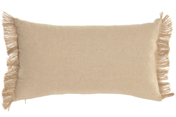 DKD Home Decor Cojín Algodón 50x30x30 Natural Pack de 4