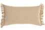 DKD Home Decor Cojín Algodón 50x30x30 Natural Pack de 4