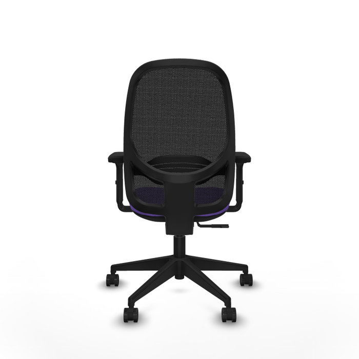 PIQUERAS Y CRESPO Silla de oficina Cilanco con mecanismo Sincro, Lila y Negro PIQUERAS Y CRESPO Silla de oficina Cilanco con mecanismo Sincro, Lila y Negro