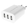 Conceptronic Althea Cargador de Pared 3 Puertos USB-A 30W Blanco