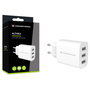 Conceptronic Althea Cargador de Pared 3 Puertos USB-A 30W Blanco