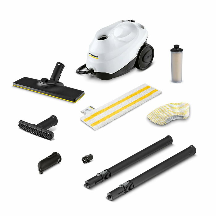 Kärcher SC 3 EasyFix Limpiadora de vapor Blanco/Negro Kärcher SC 3 EasyFix Limpiadora de vapor Blanco/Negro