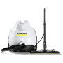 Kärcher SC 3 EasyFix Limpiador a Vapor de Cilindro 1900 W 1 L Boquilla EasyFix para Suelos Duros y Vidrio Negro y Blanco
