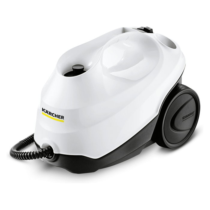 Kärcher SC 3 EasyFix Limpiador a Vapor de Cilindro 1900 W 1 L Boquilla EasyFix para Suelos Duros y Vidrio Negro y Blanco
