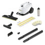 Kärcher SC 3 EasyFix Limpiador a Vapor de Cilindro 1900 W 1 L Boquilla EasyFix para Suelos Duros y Vidrio Negro y Blanco