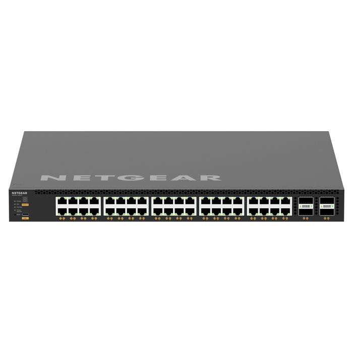 NETGEAR M4350-40X4C Switch Gestionado L3 10G Ethernet 40 Puertos PoE 4 Puertos QSFP28 Montaje Rack 1U