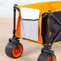Color Baby Carro de Playa Plegable 86x44x53/108 cm Ruedas 17x10 cm Edad Mínima 3 Años